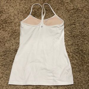 White Lululemon Tank top